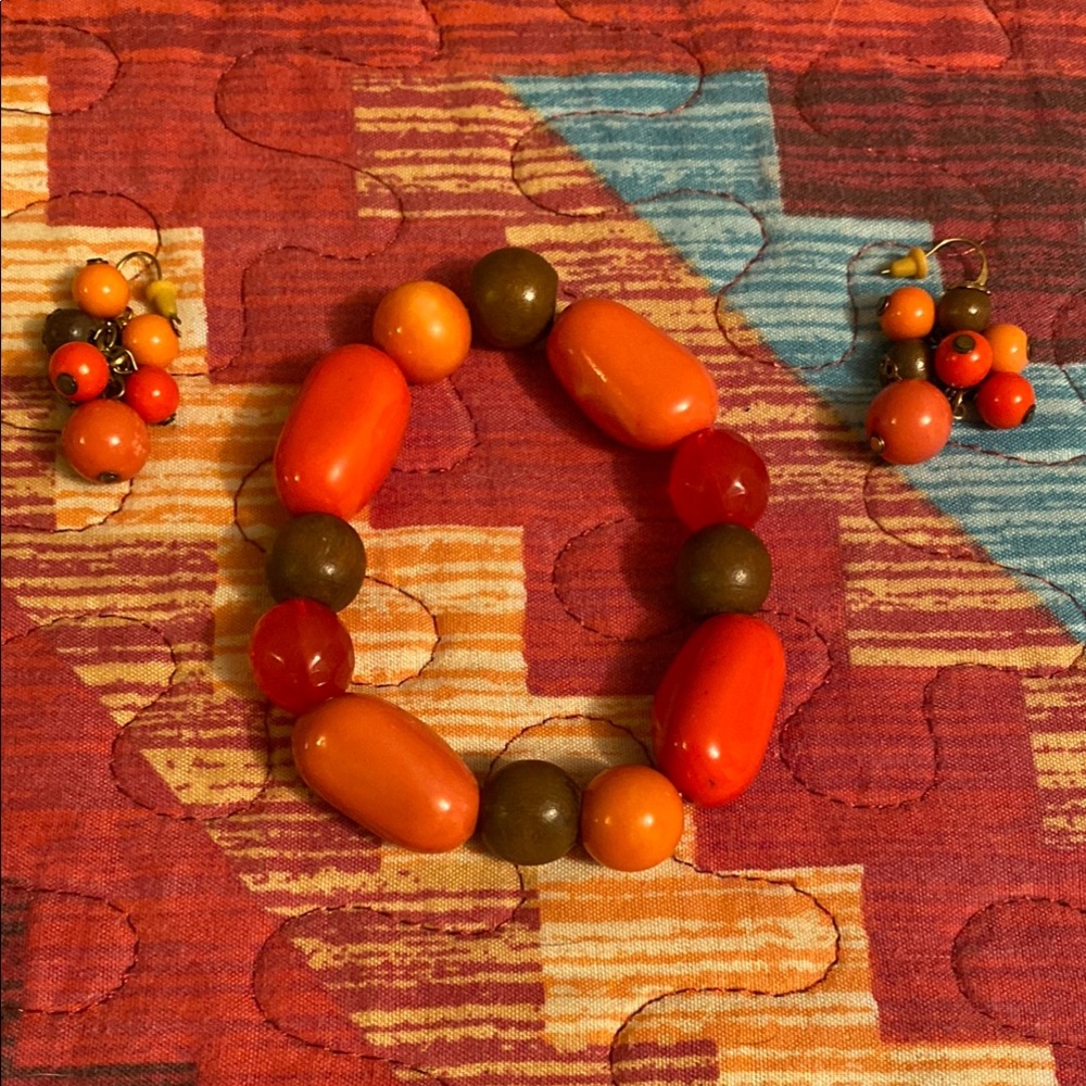 Bracelet Earring Set